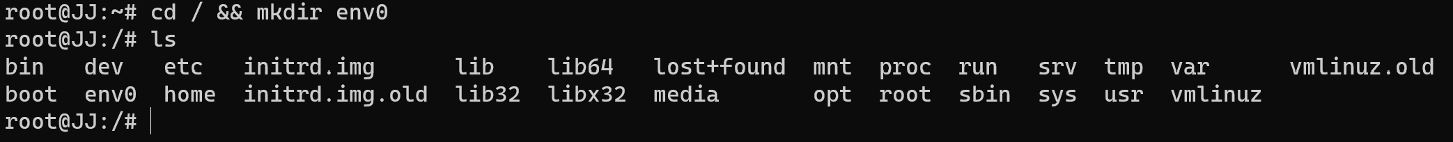 Директория окружения