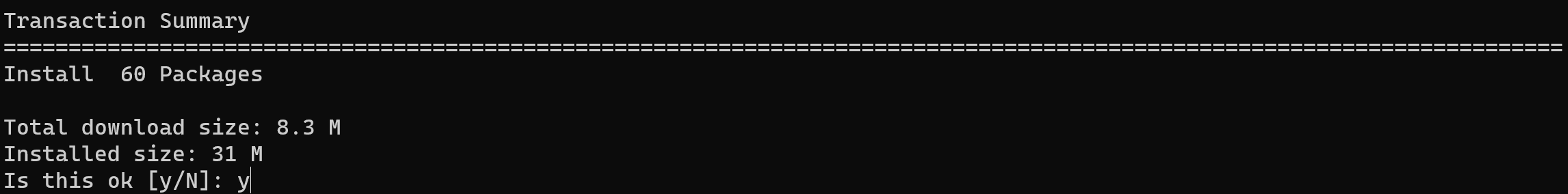 Установка сервера