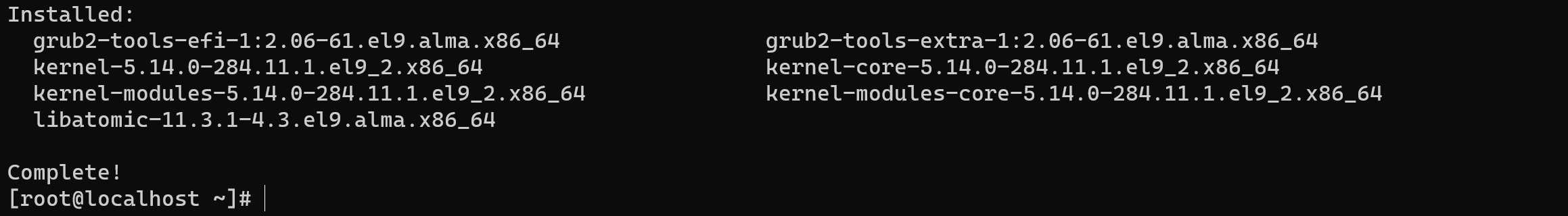 Обновления пакетов